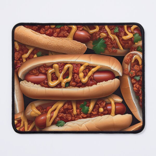 Item preview, Seamless Chili Dogs Pattern designed and sold by Offsite.