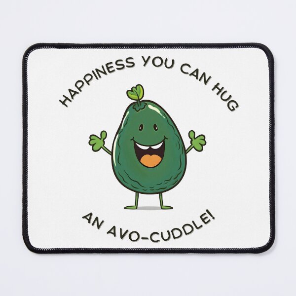 Item preview, Happiness you can Hug, An Avo-Cuddle Dark designed and sold by John-NW-Shop.