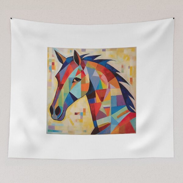 Item preview, Majestic Equine Portrait - Elegance and Grace in Monochrome designed and sold by Neuronexia.