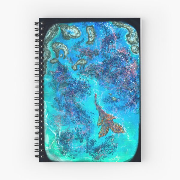 Item preview, Majestic Alien creature swimming through water  designed and sold by Gloria Something.