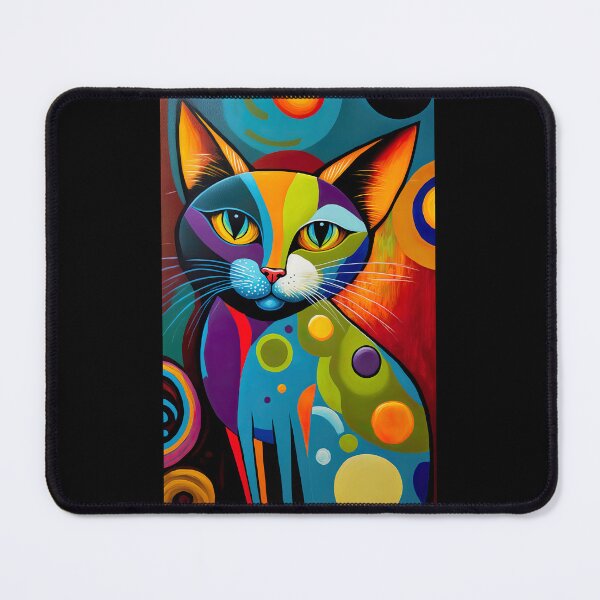 Item preview, abstract cat designed and sold by ururuty.