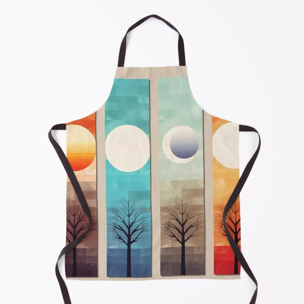 Item preview, Abstract Geometric 4 Seasons: Colorful Artwork designed and sold by SweetWhiskers.
