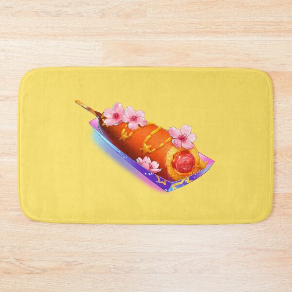 Item preview, Sakura Corndog - Overly Aesthetic Cherry Blossom Food Illustrations designed and sold by arterialmotive.