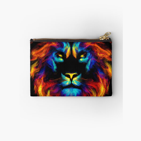 Item preview, Lion Head Painted On Black Background designed and sold by Handstand365.