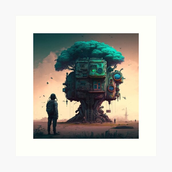 Item preview, MechEarth Dreamscape designed and sold by smithHannand.