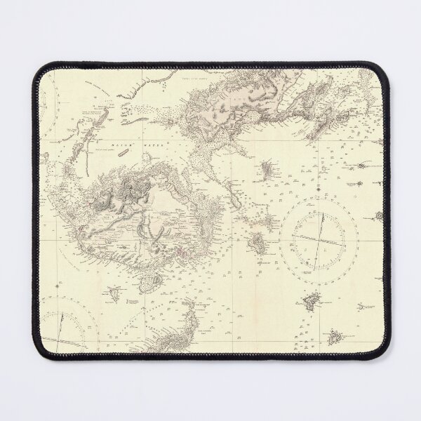 Item preview, Vintage Fiji Map (1879) Old Viti Levu Atlas designed and sold by BravuraMedia.