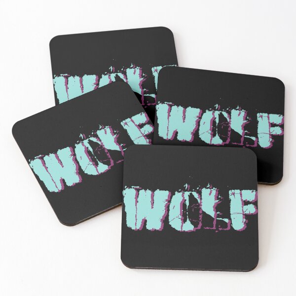 Item preview, Wolf Logo designed and sold by UrbanChillz.