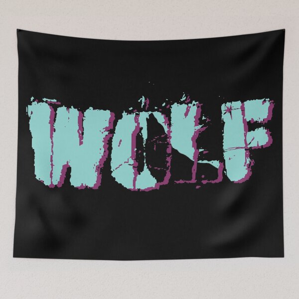 Item preview, Wolf Logo designed and sold by UrbanChillz.