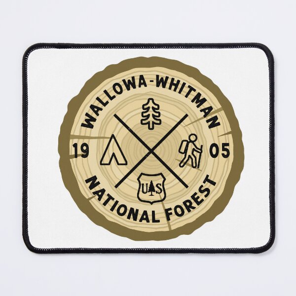 Item preview, Wallowa-Whitman National Forest Log Slice designed and sold by VanyaKar.