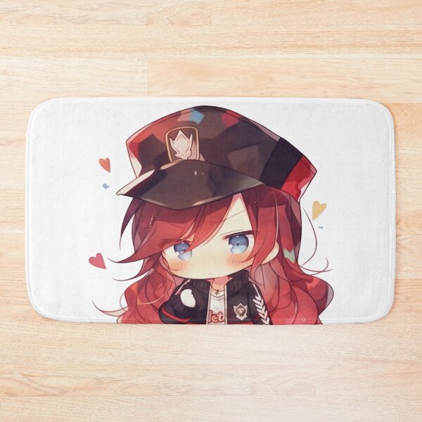 Item preview, Red Haired Delinquent Anime Chibi designed and sold by ScarletClover.