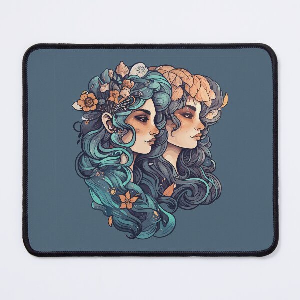 Item preview, Dual Natured: Embrace the Complexity of Gemini designed and sold by TrendyArtInk.