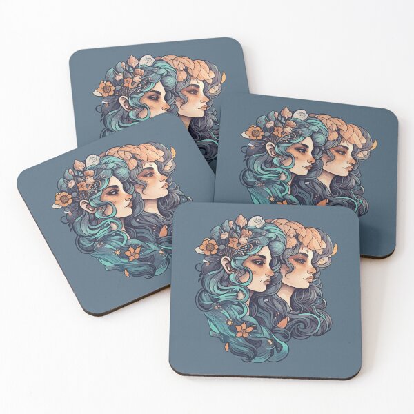 Item preview, Dual Natured: Embrace the Complexity of Gemini designed and sold by TrendyArtInk.