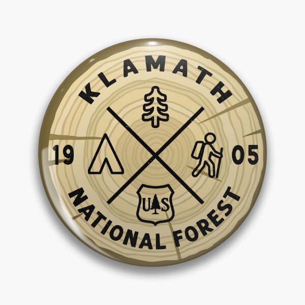 Item preview, Klamath National Forest Log Slice designed and sold by VanyaKar.