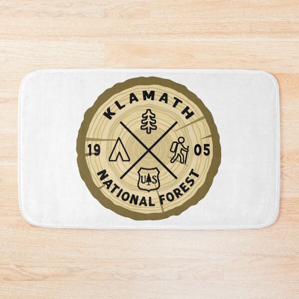 Item preview, Klamath National Forest Log Slice designed and sold by VanyaKar.