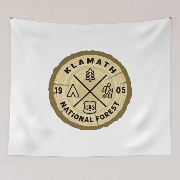 Item preview, Klamath National Forest Log Slice designed and sold by VanyaKar.