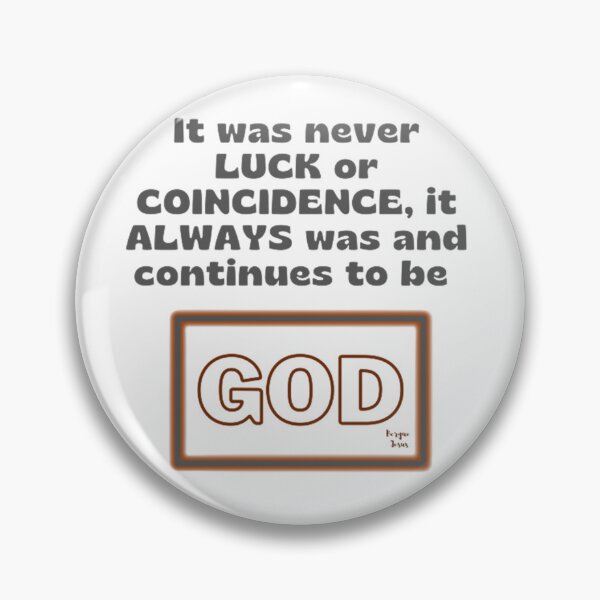 Item preview, luck, coincidence never, yes GOD designed and sold by CSJ7.