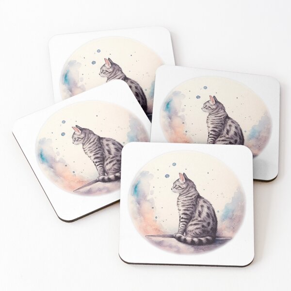 Item preview, Craters and Whiskers: Kittens in Space designed and sold by Casanova Originals.