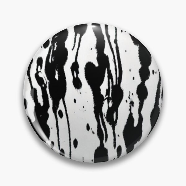 Item preview, Abstract Black and White Paint Splatter designed and sold by calibrit.