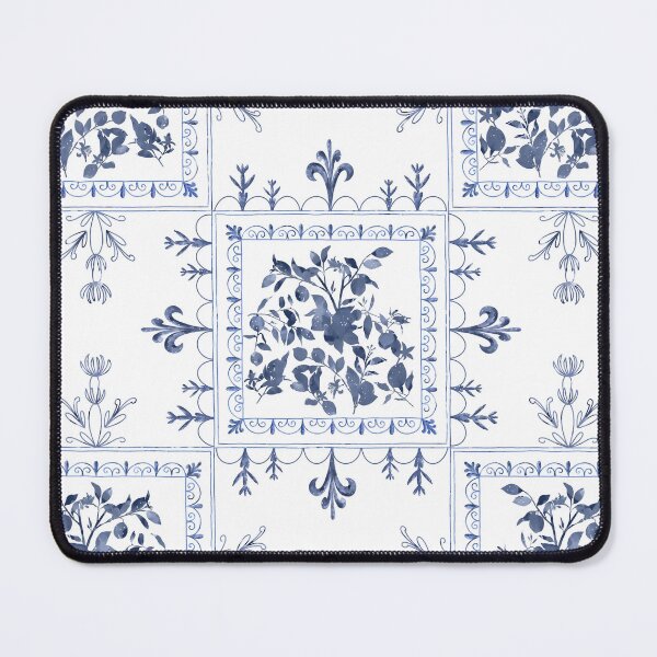 Item preview, Blue Italian tiles designed and sold by OranelloDesigns.