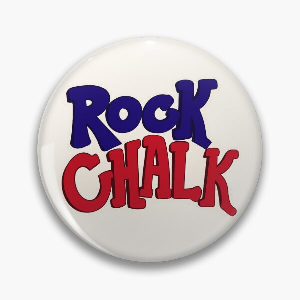 Item preview, Rock Chalk Kansas Jayhawks Sticker designed and sold by livibee.