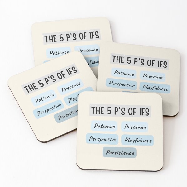Item preview, The 5 Ps of IFS: Patience, Presence, Perspective, Playfulness and Persistence  designed and sold by ThoughtJumble.