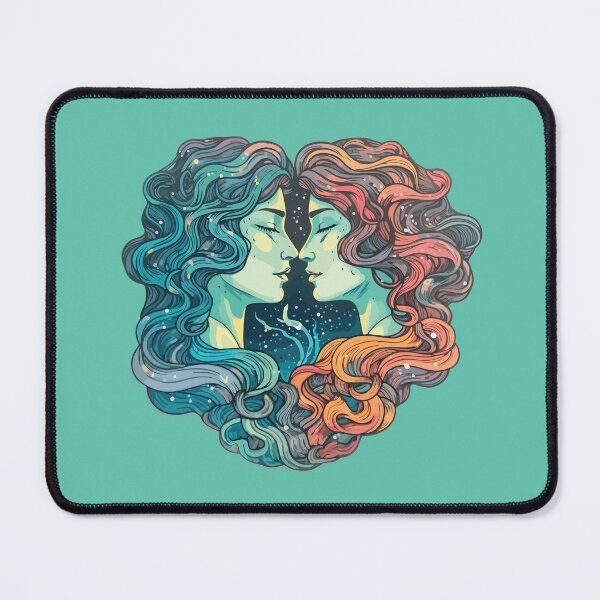 Item preview, Airborne Wanderer: Embracing Freedom as a Gemini designed and sold by TrendyArtInk.
