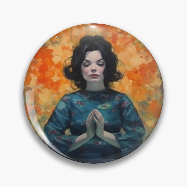 Item preview, Björk meditating. designed and sold by Matias-Nada.