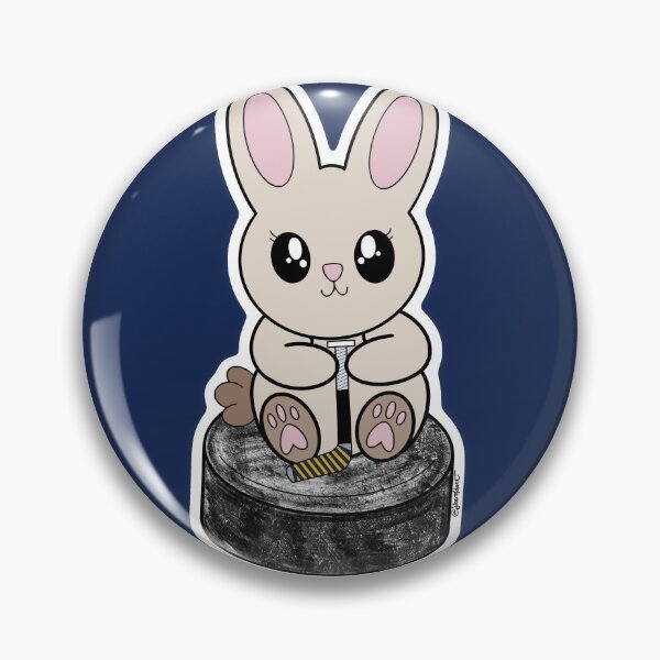 Item preview, Puck Bunny (Buffalo) designed and sold by Art by Jessica Beroldi.