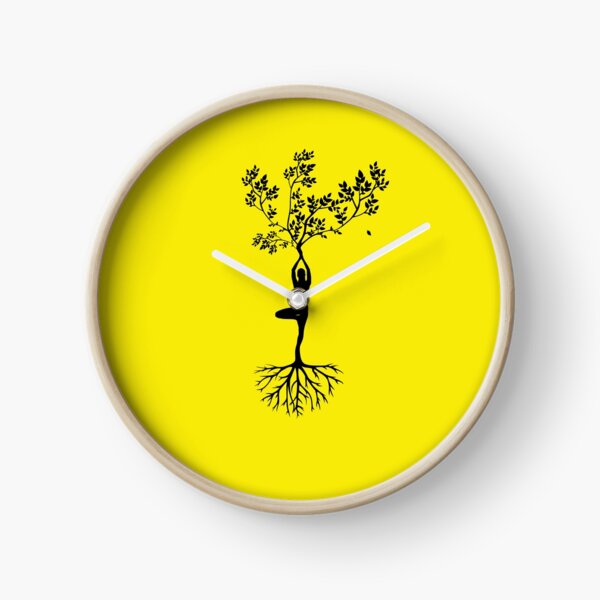 YOGA POSE Clock