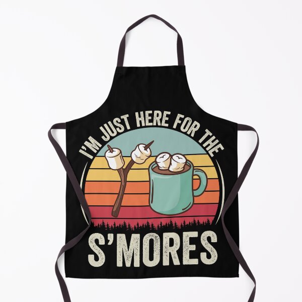 Item preview, I'm Just Here For The Smores Funny Camping S'Mores Vintage T-shirt designed and sold by KGN CREATIVITY.