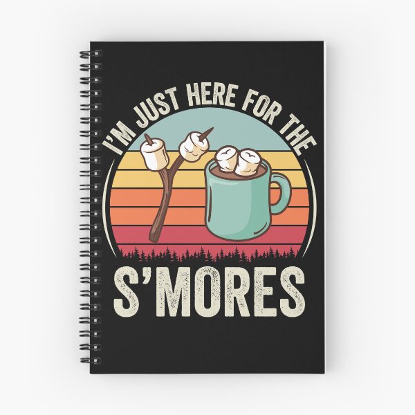 Item preview, I'm Just Here For The Smores Funny Camping S'Mores Vintage T-shirt designed and sold by KGN  CREATIVITY.
