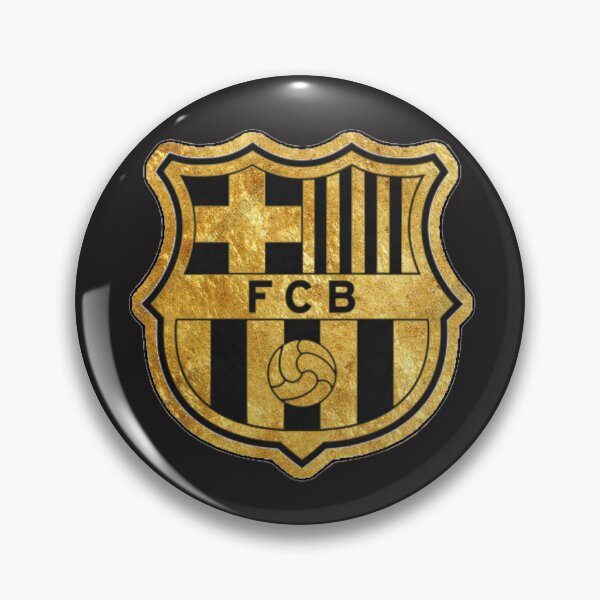 Artikelvorschau, Barcelona FC Logo-Aufkleber – Gold entworfen und verkauft von CPProjects.