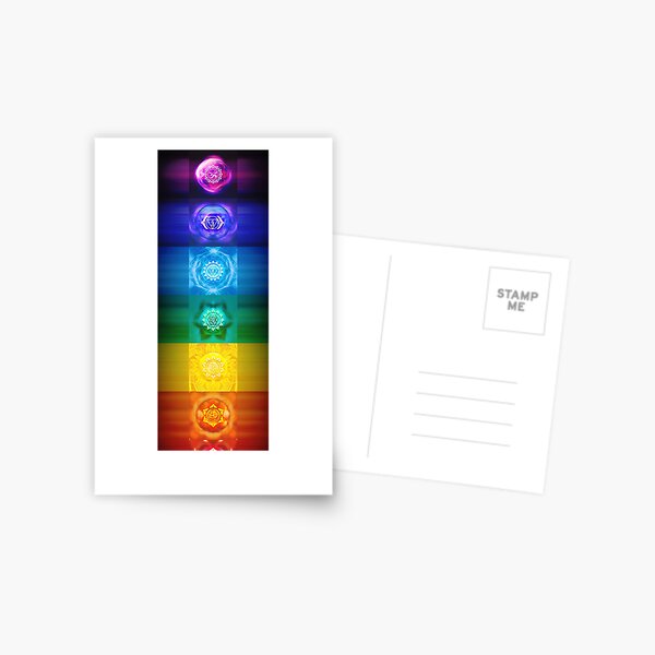 Item preview, The Seven Chakras Poster designed and sold by Daniel Watts.