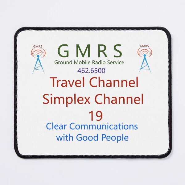 Item preview, GMRS Travel Sticker designed and sold by Lorne Waters.