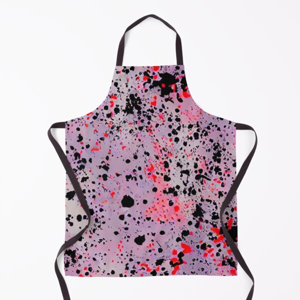 Item preview, Abstract Pink and Black Paint Splatter designed and sold by calibrit.