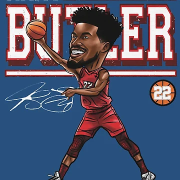 Artwork thumbnail, Jimmy Butler Cartoon by ambitiousit