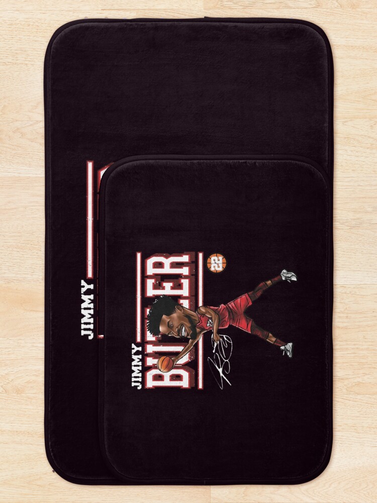 Thumbnail 5 of 6, Bath Mat, Jimmy Butler Cartoon designed and sold by ambitiousit.