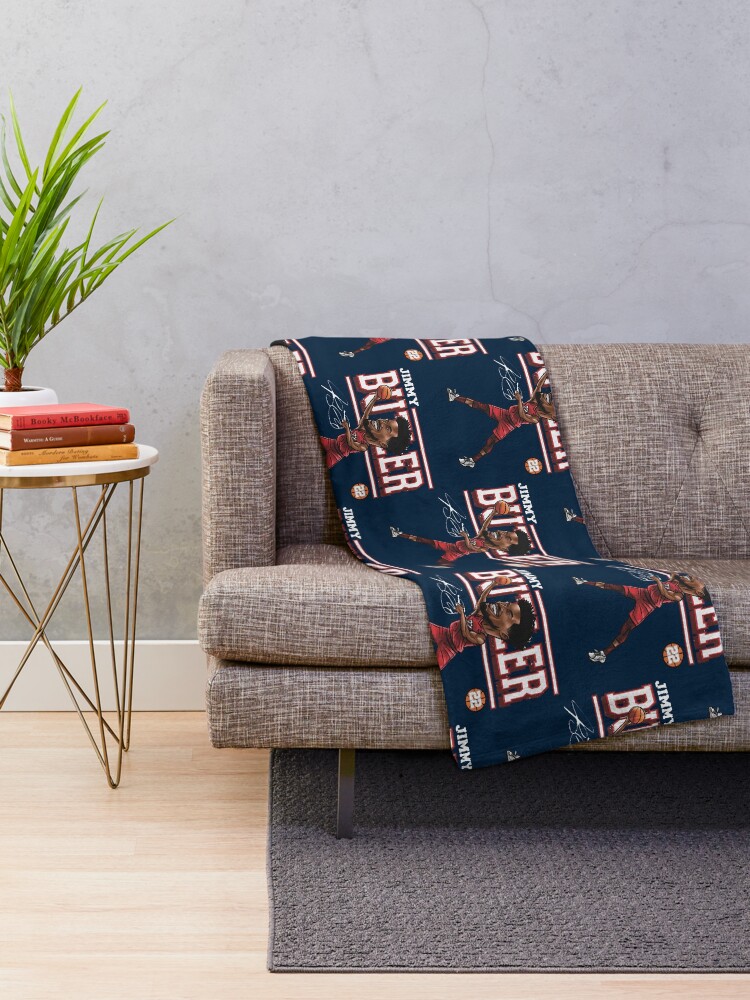 Thumbnail 2 of 6, Throw Blanket, Jimmy Butler Cartoon designed and sold by ambitiousit.
