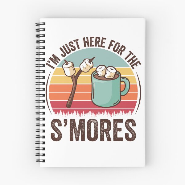 Item preview, I'm Just Here For The Smores Funny Camping S'Mores Vintage Sticker designed and sold by KGN  CREATIVITY.
