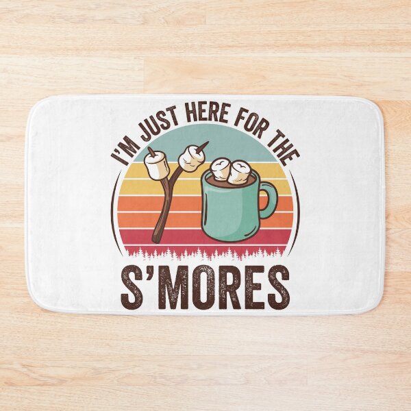 Item preview, I'm Just Here For The Smores Funny Camping S'Mores Vintage Sticker designed and sold by KGN  CREATIVITY.