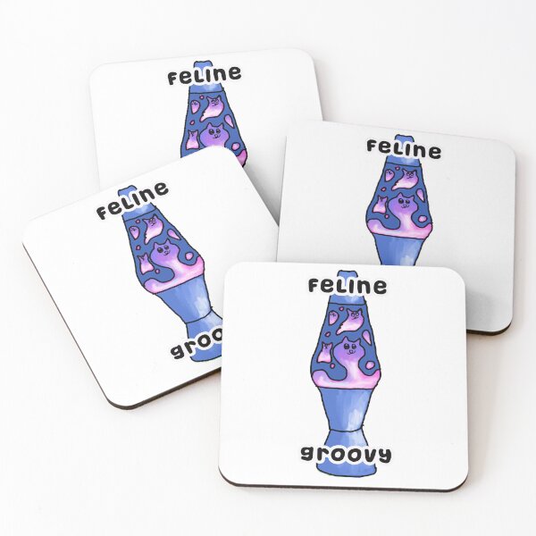 Item preview, Feline Groovy Lava Lamp designed and sold by NotBadDesigns.