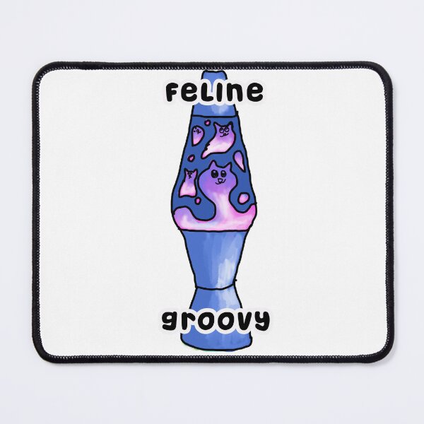 Item preview, Feline Groovy Lava Lamp designed and sold by NotBadDesigns.
