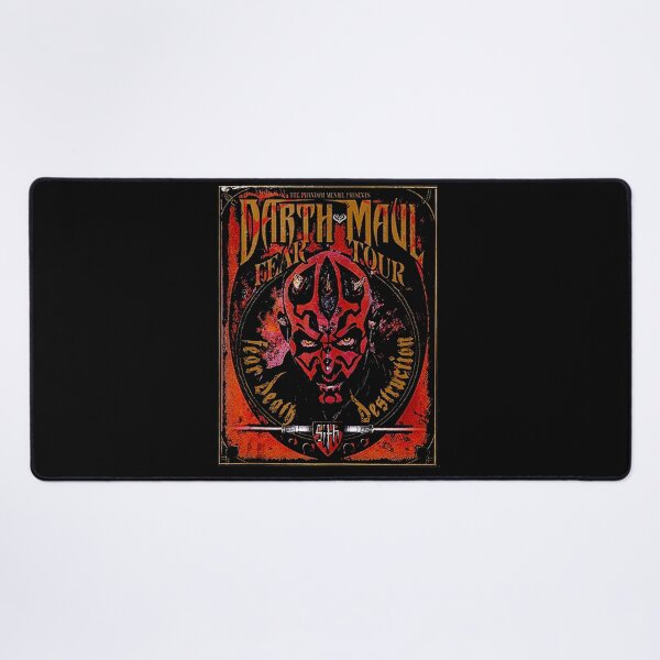 Vista previa del artículo con la obra «Gira del miedo de Darth Maul», diseñado y vendido por ShopHBFF.