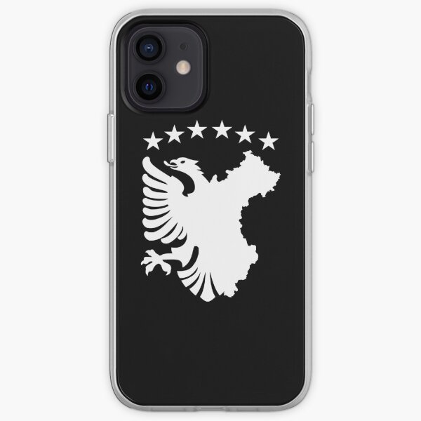 Shqipe - Drapeau Autochtone Coque souple iPhone