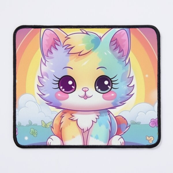 Item preview, colored cat designed and sold by DigitalPixelize.