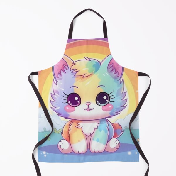 Item preview, colored cat designed and sold by DigitalPixelize.