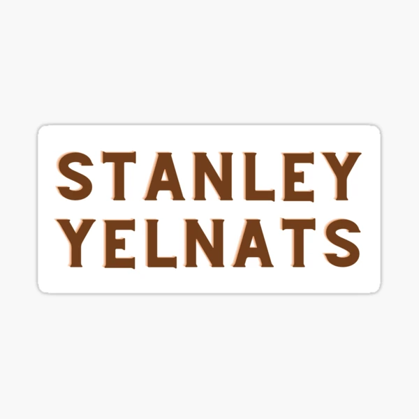 Stanley Yelnats Vinyl Sticker