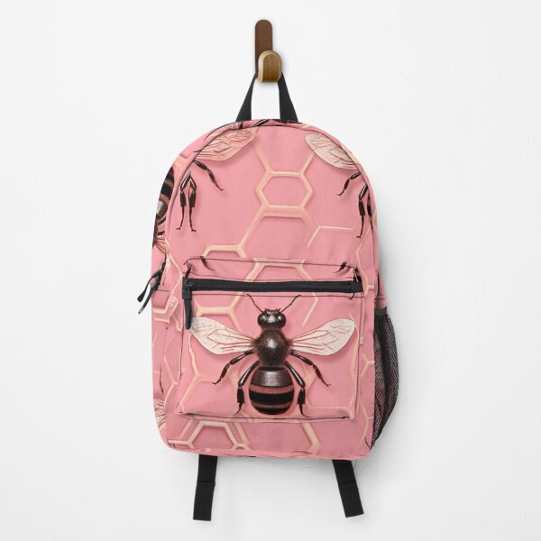 Item preview, Pink Honeycomb Bees designed and sold by ChaosBuffet.
