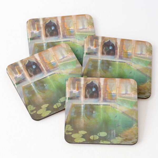 Item preview, The Court of the Myrtles Painting designed and sold by pattAndersone.