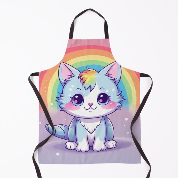 Item preview, animated rainbow cat designed and sold by DigitalPixelize.